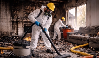 fire damage restoration
