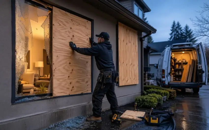 24-Hour Emergency Board-Up Service image